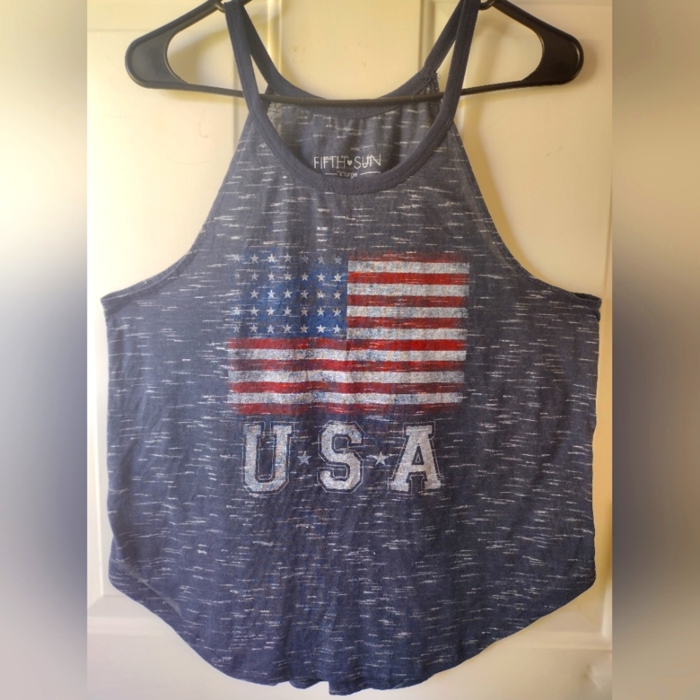 🇺🇲 Fifth sun American flag tank top 🇺🇲